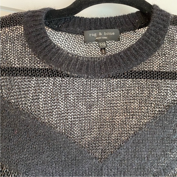 Rag & Bone Blaze Crewneck Mohair blend Sweater size XXS - Picture 3 of 6